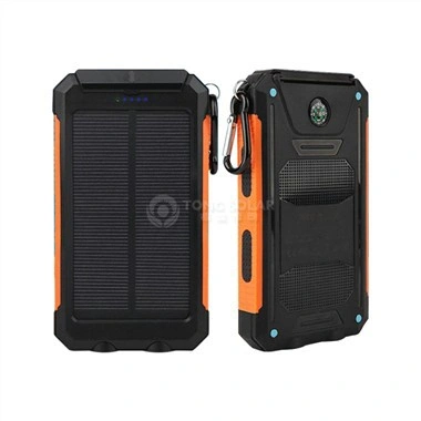 Solar Power Bank With Compass